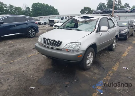 2002 Lexus Rx 300 z USA, uszkodzony, nr VIN JTJGF10U020135016